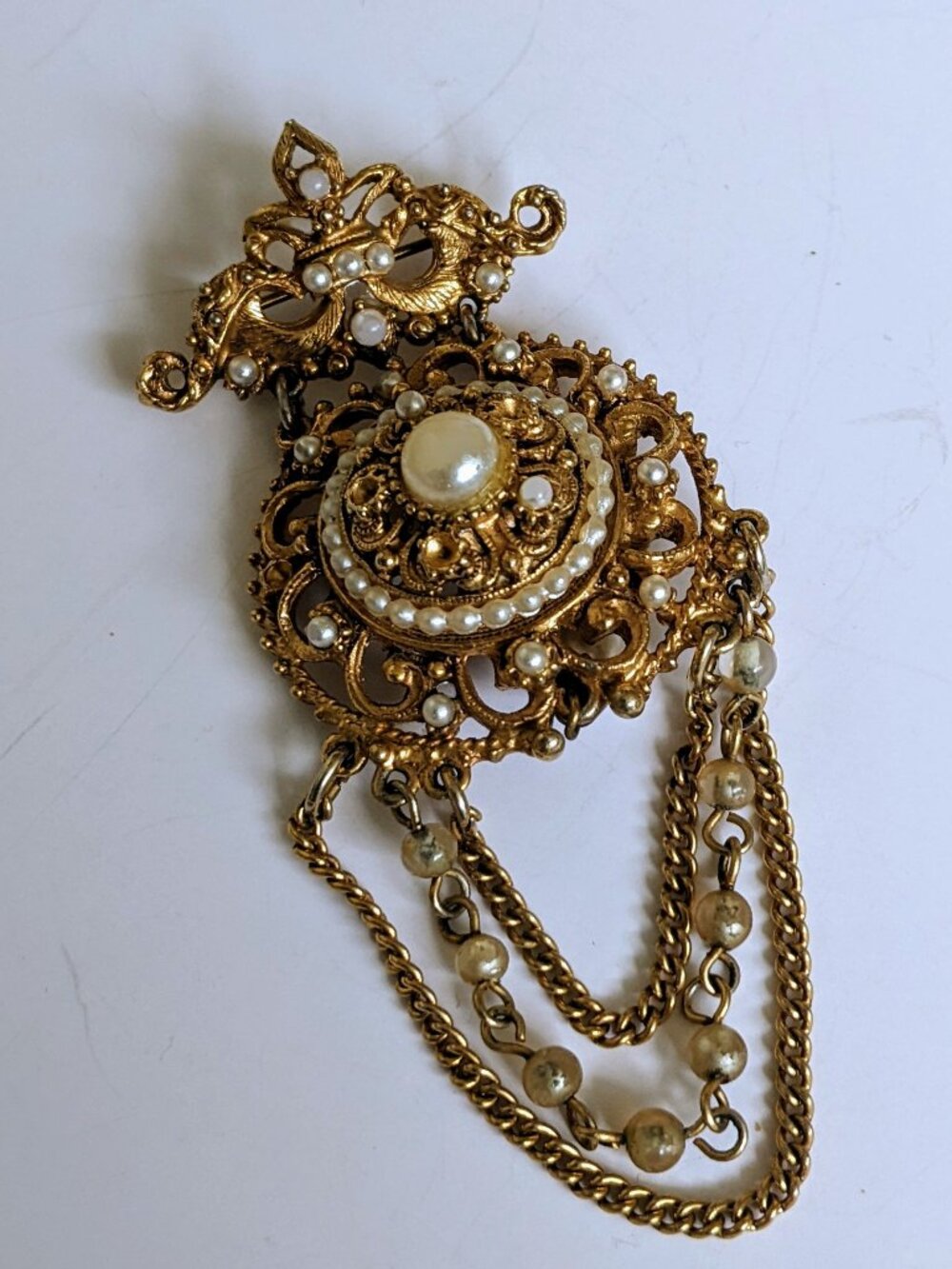 Vintage Signed Florenza Brooch